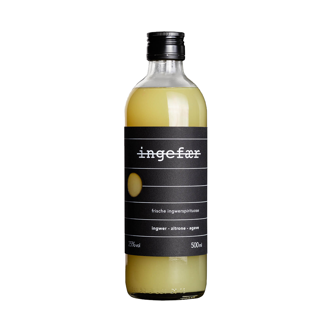 ingefaer - frische ingwerspirituose