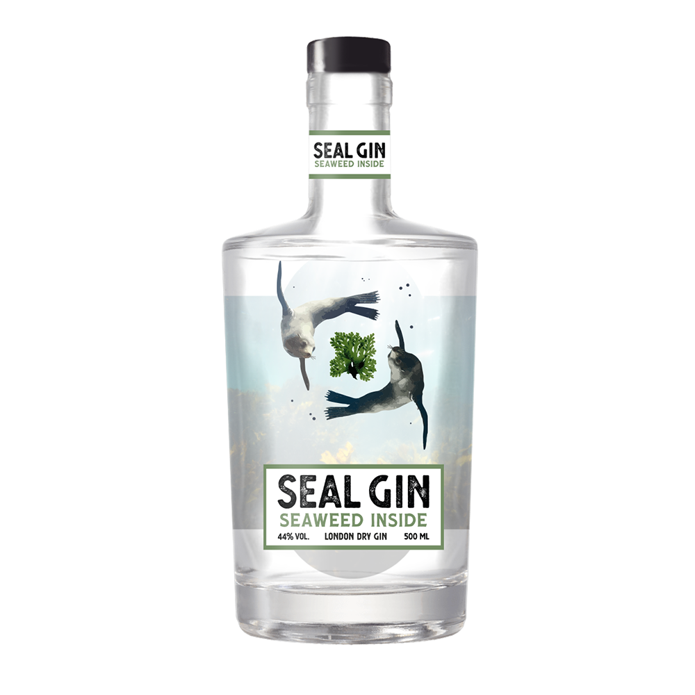 20% Discount - SEAL Gin Seaweed Inside - 44 % vol. - 0,5 Liter