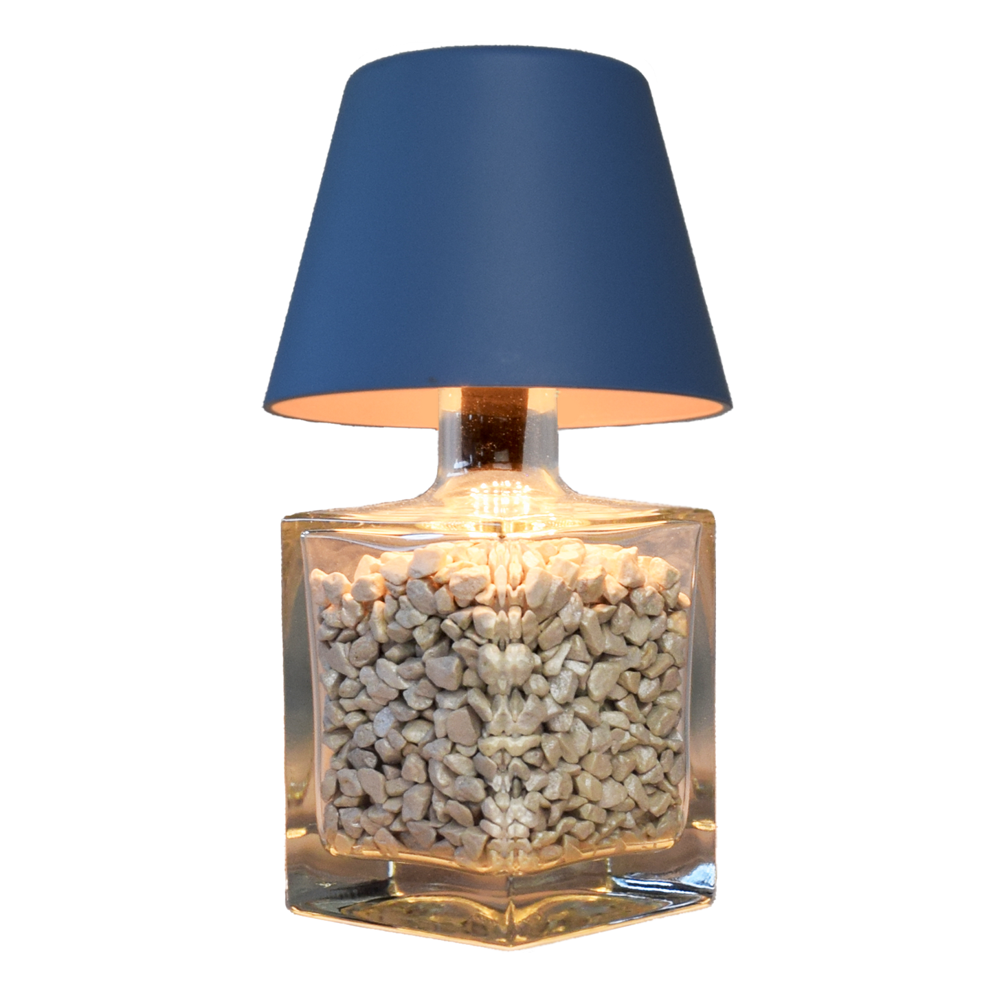 Lampe blau