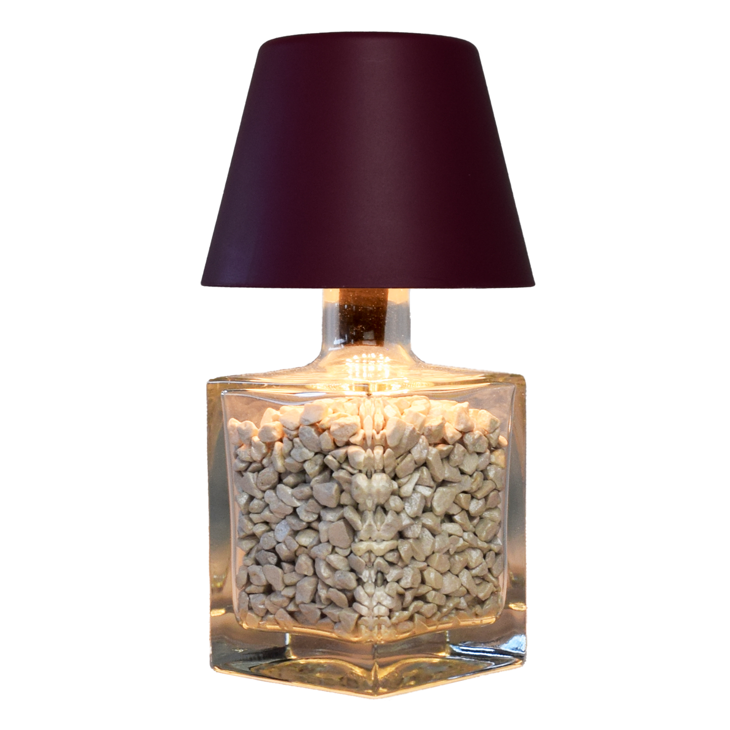 Lampe bordeaux