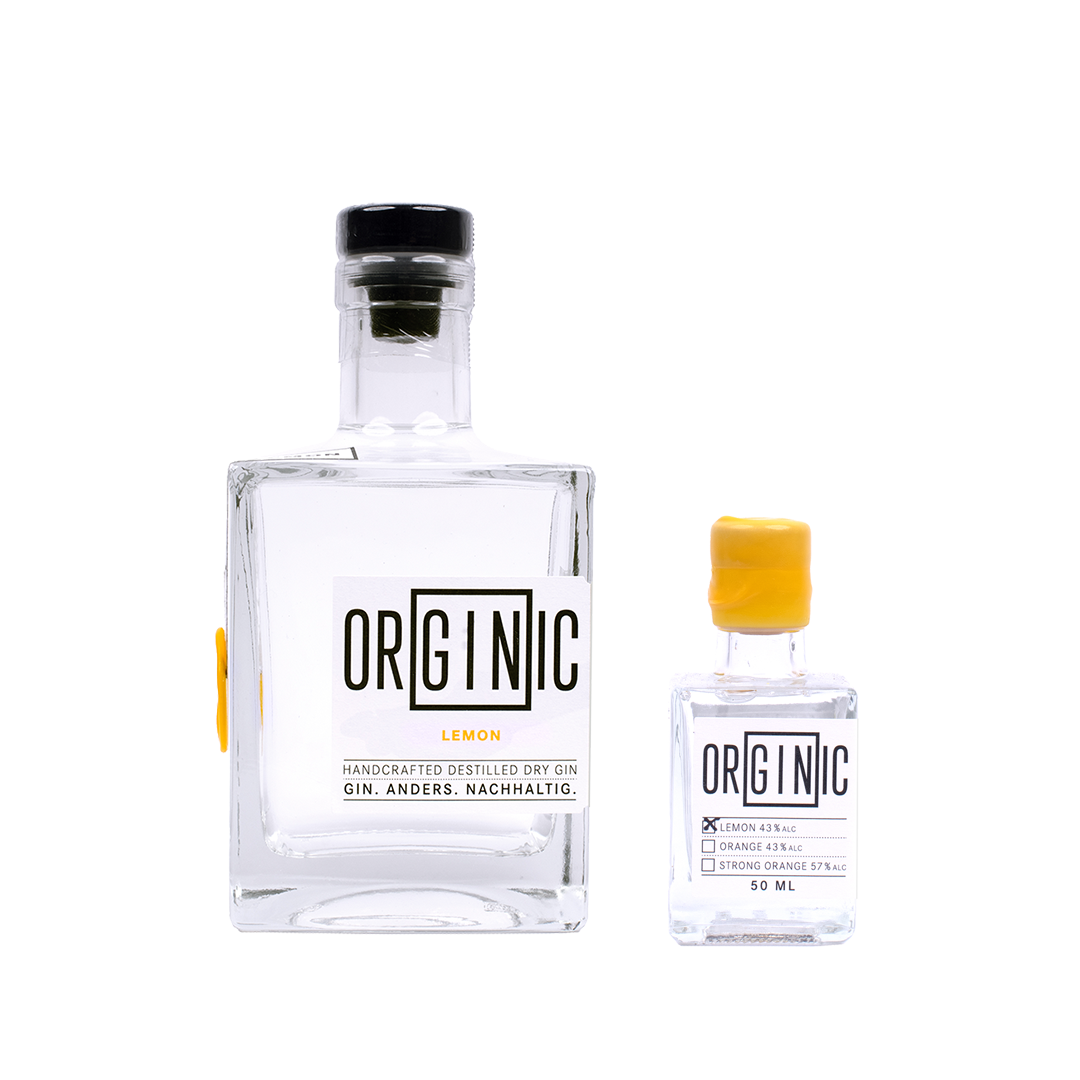 ORGINIC Dry Gin Freundschafts Bundle Lemon